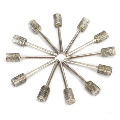 স্টোন গ্লাস খোদাই খোদাই ভাস্কর্যের জন্য 4mm-25mm বড় ডায়মন্ড রোটারি বুর