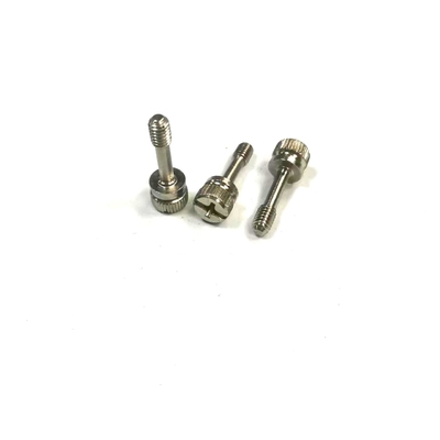 Groove Knurled কাস্টম ক্যাপটিভ স্ক্রু M4x16 এগারো আকৃতির বের হয় না