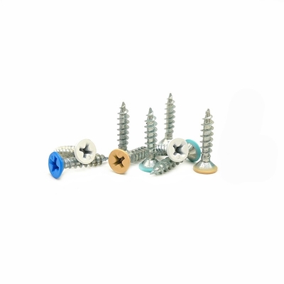 DIN স্টেইনলেস স্টীল স্ব-ট্যাপিং স্ক্রু Countersunk Hexagonal ক্রস মাউন্টেন তারের আলো জন্য