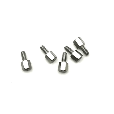 10.8mm পোলিশ হেক্স #4-40 হেড স্টীল স্ট্যান্ডঅফ স্ক্রু স্টেইনলেস স্টীল হেক্সাগোনাল একক স্ট্যান্ডঅফ স্ক্রু