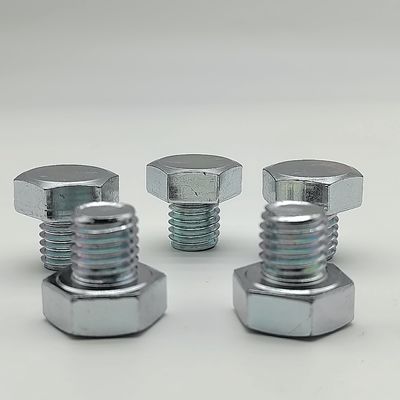 ভারী যন্ত্রপাতি এবং নির্মাণে উচ্চ শক্তি সম্পন্ন হেক্স হেড বোল্ট, বাল্ক বা ছোট প্যাকে সাধারণ ফিনিশ হার্ডওয়্যার