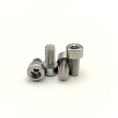 Torx T ড্রাইভ স্টাইল টেম্পার প্রুফ A4-80 TR ক্যাপ স্ক্রু রাসায়নিক প্রতিরোধের