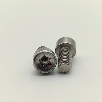 Torx T ড্রাইভ স্টাইল টেম্পার প্রুফ A4-80 TR ক্যাপ স্ক্রু রাসায়নিক প্রতিরোধের
