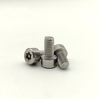 Torx T ড্রাইভ স্টাইল টেম্পার প্রুফ A4-80 TR ক্যাপ স্ক্রু রাসায়নিক প্রতিরোধের