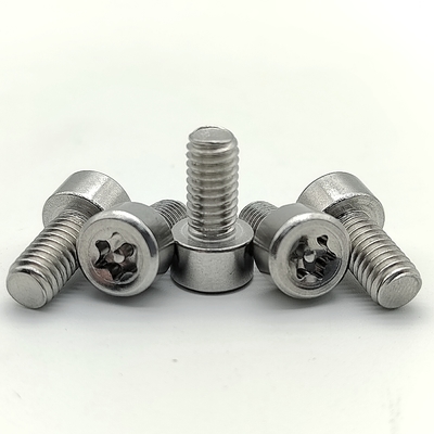Torx T ড্রাইভ স্টাইল টেম্পার প্রুফ A4-80 TR ক্যাপ স্ক্রু রাসায়নিক প্রতিরোধের