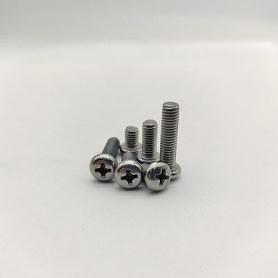 ফিলিপস প্যান হেড মেশিন স্ক্রু DIN 7985 M3-M12 জিঙ্ক প্লেটেড