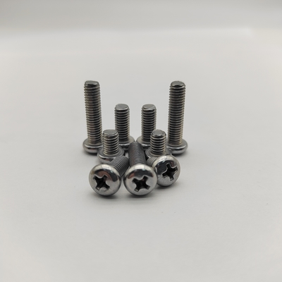 ফিলিপস প্যান হেড মেশিন স্ক্রু DIN 7985 M3-M12 জিঙ্ক প্লেটেড