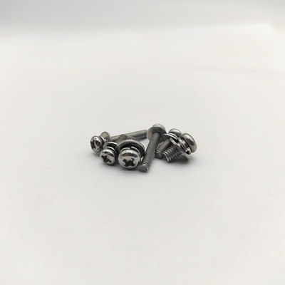 লক ওয়াশার সহ ফিলিপস প্যান হেড স্ক্রু, জিঙ্ক প্লেটেড M4-M12