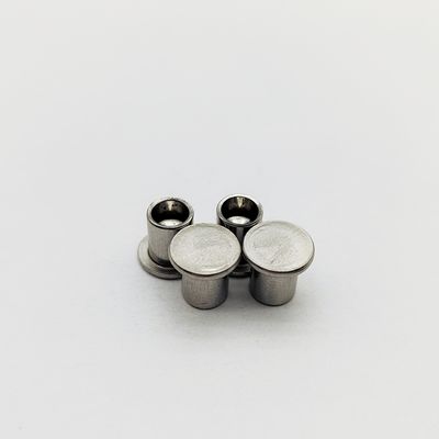 304 স্টেইনলেস স্টিল সেমি-টিউবুলার রিভেট ফ্ল্যাট হেড DIN 7340 M3-M8