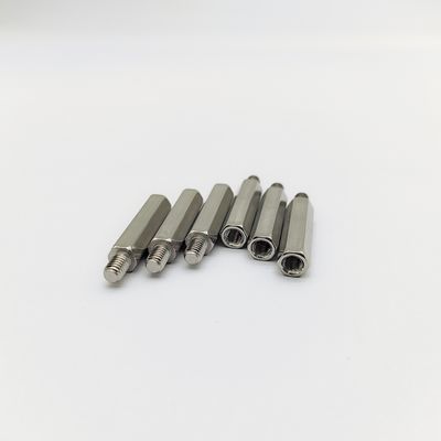 316 স্টেইনলেস স্টিল হেক্স স্ট্যানডঅফ স্ক্রু M4-M12 পুরুষ-মহিলা থ্রেড