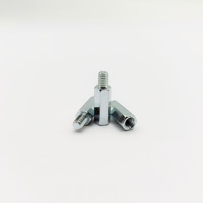 ভারী দায়িত্ব পুরুষ-মহিলা হেক্স স্ট্যান্ডফ স্ক্রু - শিল্প গ্রেড - নীল-জিংকযুক্ত - এম 4 থেকে এম 10