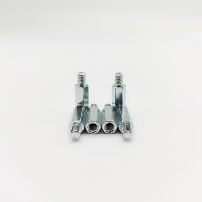 ভারী দায়িত্ব পুরুষ-মহিলা হেক্স স্ট্যান্ডফ স্ক্রু - শিল্প গ্রেড - নীল-জিংকযুক্ত - এম 4 থেকে এম 10