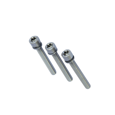 Torx 316 স্টেইনলেস স্টীল মেশিন স্ক্রু M6X16 টাইটানিয়াম খাদ বোল্ট, স্বয়ংচালিত টাইটানিয়াম খাদ আনুষাঙ্গিক সমর্থন OEM