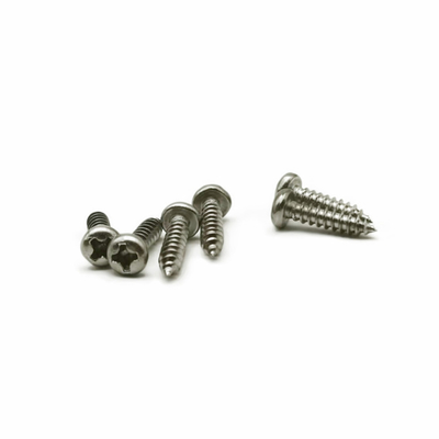 PA3.0X12 স্টেইনলেস স্টীল প্যান হেড সেল্ফ ট্যাপিং স্ক্রু কোল্ড ফোরজিং