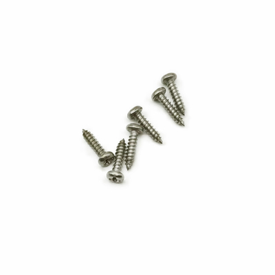 PA3.0X12 স্টেইনলেস স্টীল প্যান হেড সেল্ফ ট্যাপিং স্ক্রু কোল্ড ফোরজিং