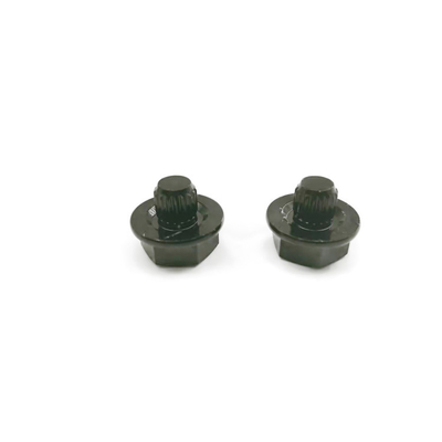SUS304 Chrome হুইল রিভেটস 3.25g ওজন , হুইল রিভেটস কালো HEX12.5x13.2
