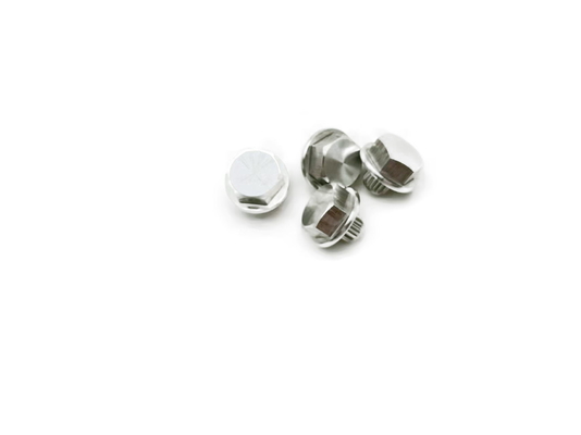 HEX12.5x12.3 316 স্টেইনলেস স্টিল রিভেটস, JIS স্ট্যান্ডার্ড ডেকোরেটিভ স্ক্রু রিভেটস