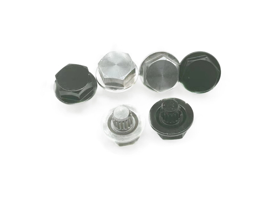 HEX12.5x12.3 316 স্টেইনলেস স্টিল রিভেটস, JIS স্ট্যান্ডার্ড ডেকোরেটিভ স্ক্রু রিভেটস