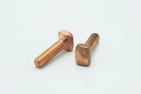 স্কয়ার হেড টি আকৃতির স্ক্রু M8x30mm ইস্পাত C1022 উপাদান 17.59g ওজন