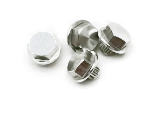 7x14mm CNC লেদ মেশিনিং যন্ত্রাংশ 6063 অ্যালুমিনিয়াম আলংকারিক পেরেক ANSI