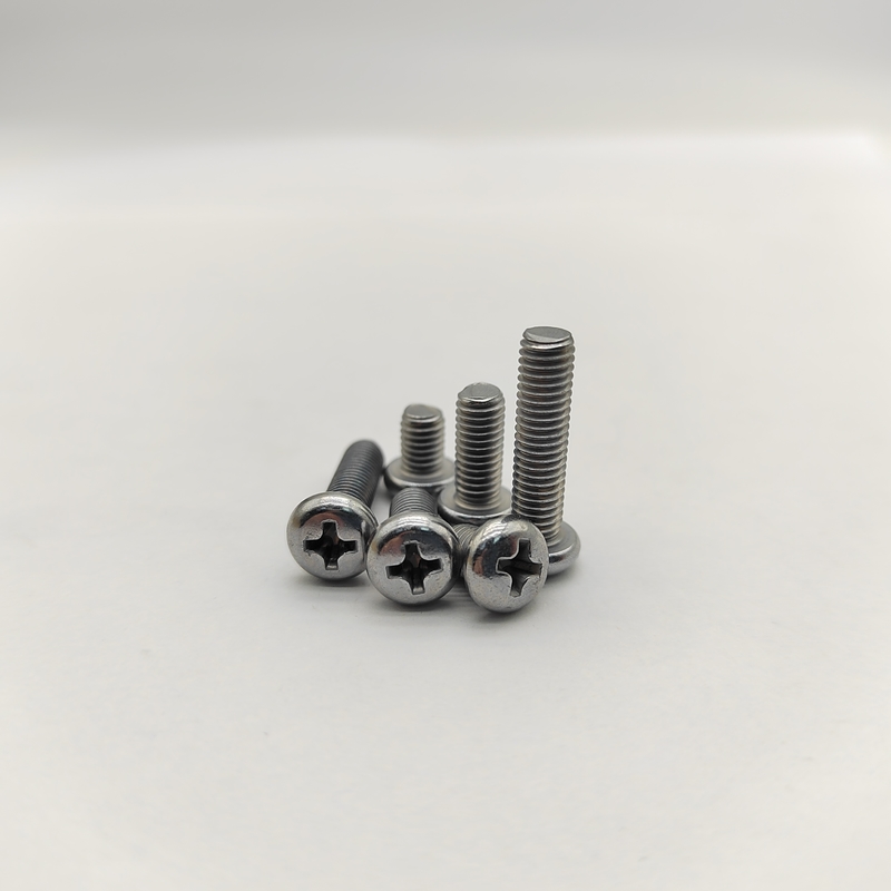 ফিলিপস প্যান হেড মেশিন স্ক্রু DIN 7985 M3-M12 জিঙ্ক প্লেটেড