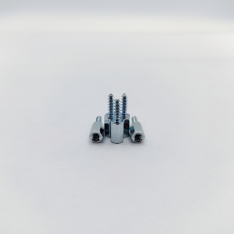 হেক্স স্ট্যান্ডফস পুরুষ-মহিলা থ্রেডেড পিসিবি মাউন্টিং ব্রাস নাইলন এম 2-এম 6