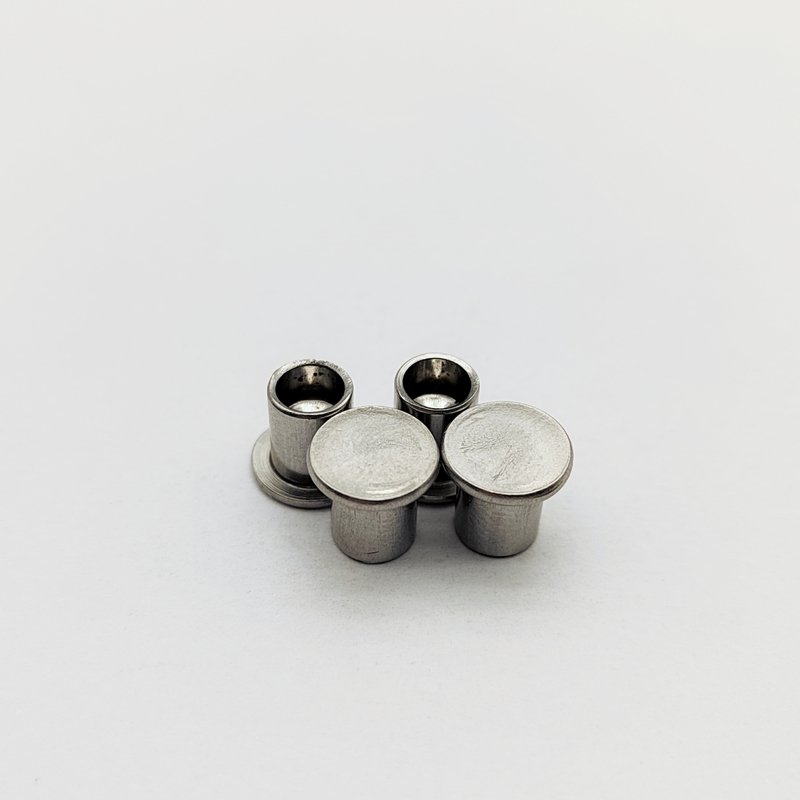 304 স্টেইনলেস স্টিল সেমি-টিউবুলার রিভেট ফ্ল্যাট হেড DIN 7340 M3-M8