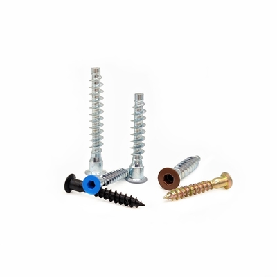 Countersunk কাঠের ক্যাবিনেট স্ক্রু স্ব-ট্যাপিং 2.9mm M6 * 50 M7 * 28 ফ্ল্যাট হেড হেক্সাগোনাল স্ব-ট্যাপিং স্ক্রু