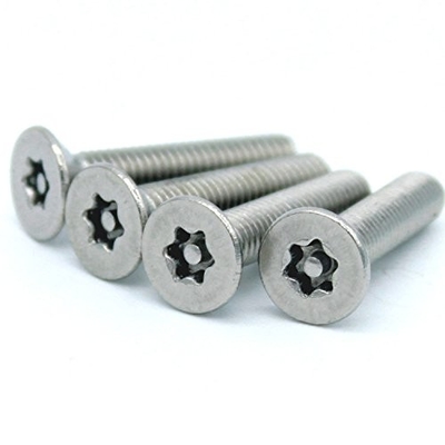 ক্ষয় প্রতিরোধী লেপ PIN Torx Groove দীর্ঘস্থায়ী স্থায়িত্বের জন্য টেম্পার প্রুফ সিকিউরিটি স্ক্রু