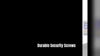 নিরাপদ ফাস্টেনার উচ্চ শক্তি জারা প্রতিরোধী স্ক্রু